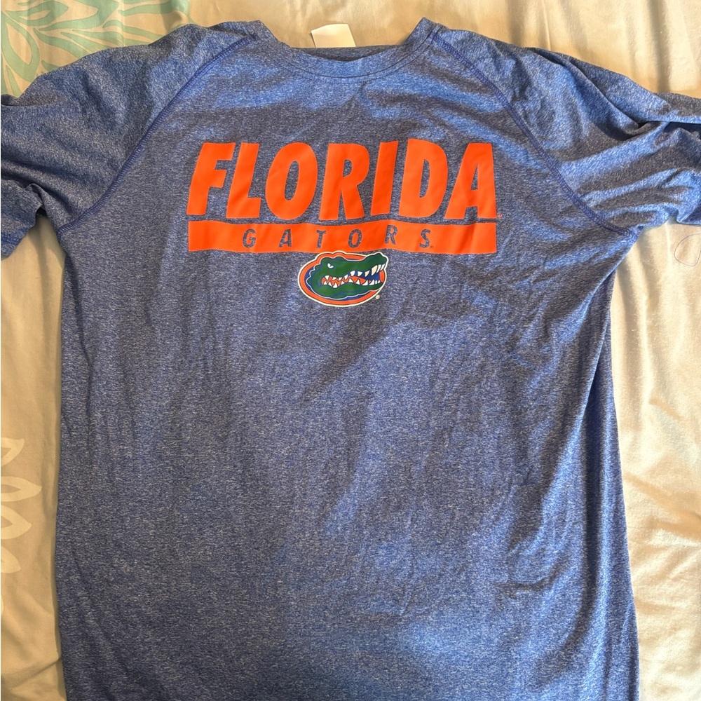 Rivalry Threads Navy Heather Graphic Tee with White Logo